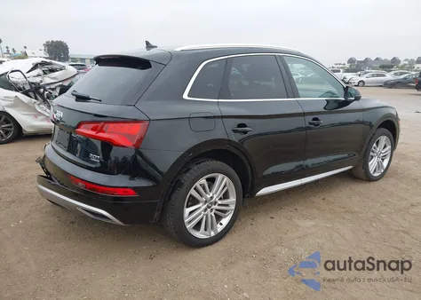 2018 Audi Q5 2.0T Premium/2.0T Tech Premium z USA, uszkodzony, nr VIN WA1BNAFY4J2001455
